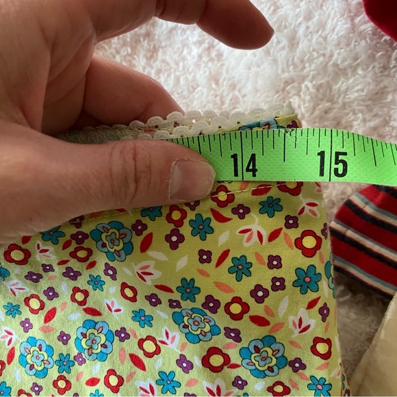 Y2K Fairy Garden Floral Capris - Picture 7 of 9